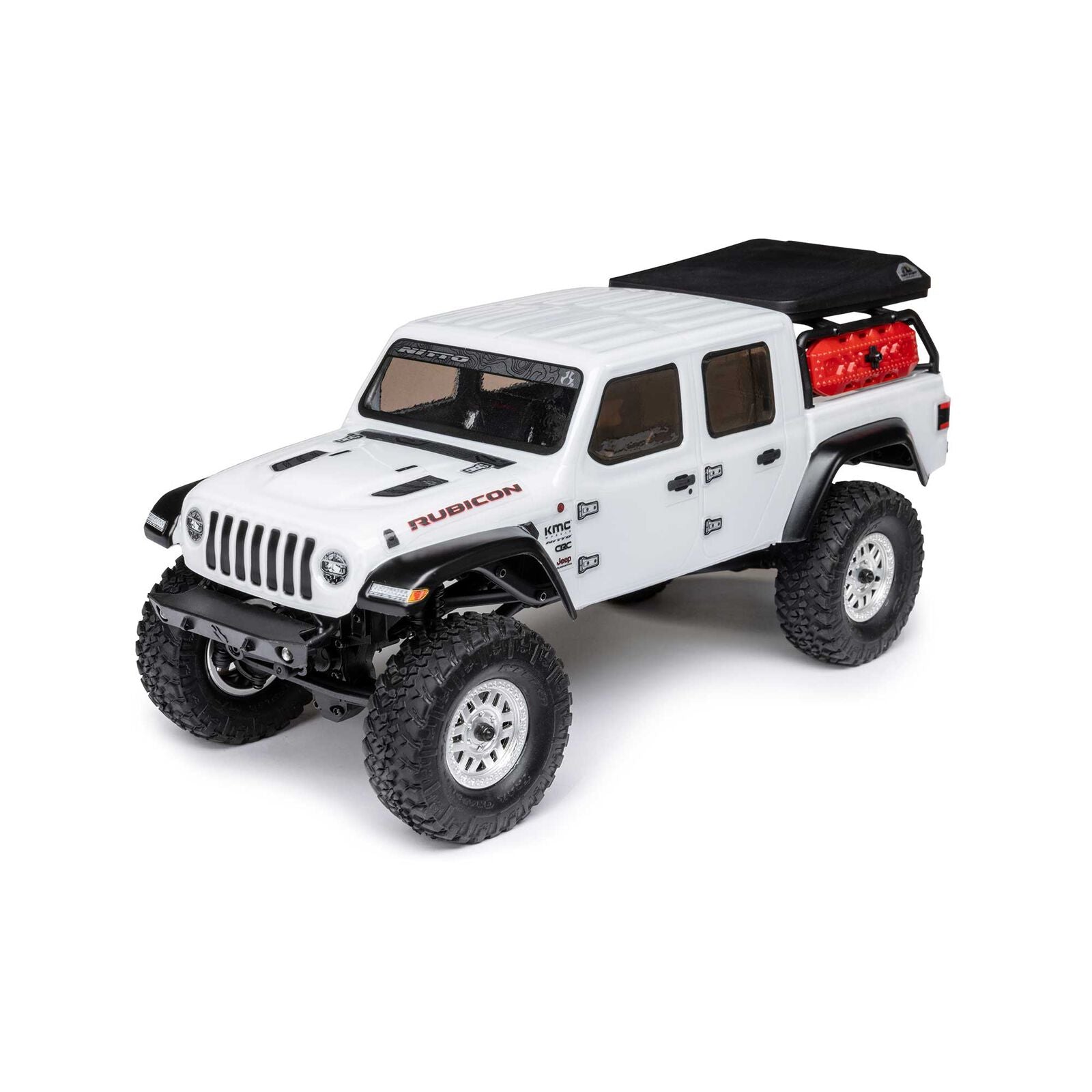 SCX24 JEEP GLADIATOR 4WD ROCK CRAWLER RTR WHITE – OC RC Outlet