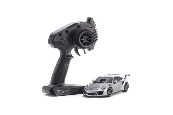 MINI-Z RWD MR-04 readyset Porsche 911 GT3 RS GT Silver metallic 32358S