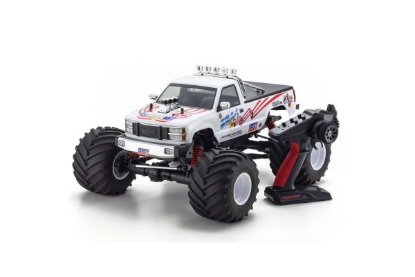 1/8 Scale Radio Controlled Brushless Motor Powered 4WD Monster Truck USA-1 VE readyset w/KT-231P+ 34257D