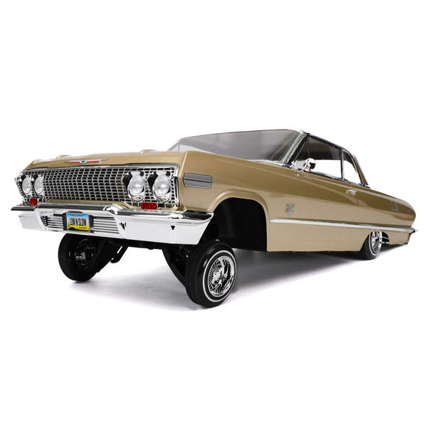 SixtyThree RC Car - 1:10 1963 Chevrolet Impala Hopping Lowrider Champagne
