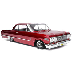 SixtyThree RC Car - 1:10 1963 Chevrolet Impala Hopping Lowrider Red