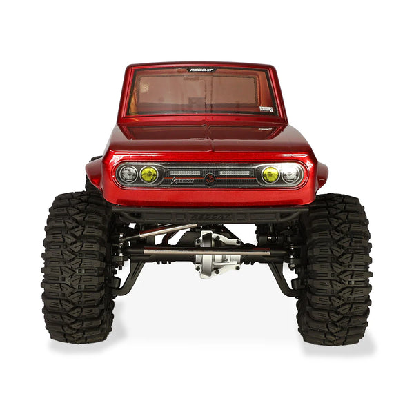 Ascent 1:10 Scale Brushed Electric Rock Crawler RED