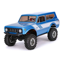 Ascent-18 International Scout II - 1/18 Scale Brushed Electric Rock Crawler Blue