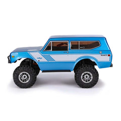 Ascent-18 International Scout II - 1/18 Scale Brushed Electric Rock Crawler Blue