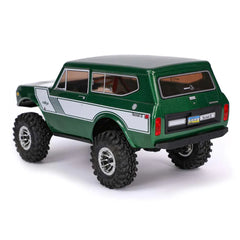 Ascent-18 International Scout II - 1/18 Scale Brushed Electric Rock Crawler Green