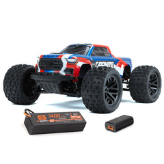 1/18 GRANITE GROM MEGA 380 Brushed 4X4 Monster Truck RTR, Blue