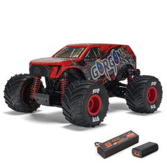 1/16 GORGON GROM 4X4 RTR Brushed Monster Truck (Battery & Charger Included), Yellow