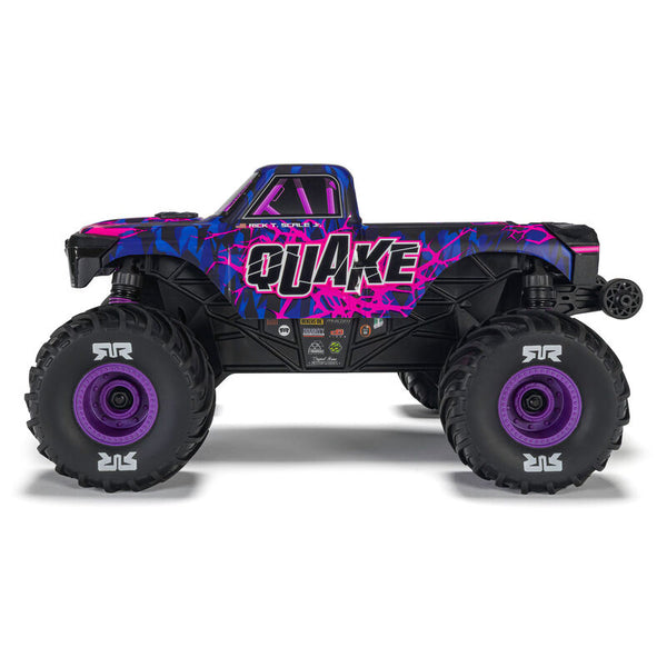 1/16 QUAKE GROM 4X4 RTR Brushed Monster Truck (Battery & Charger Included)