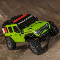 1/30 SCX30 Jeep Wrangler JLU 4X4 RTR Brushed Rock Crawler (Battery & Charger Included)