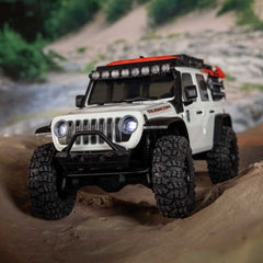1/30 SCX30 Jeep Wrangler JLU 4X4 RTR Brushed Rock Crawler (Battery & Charger Included)