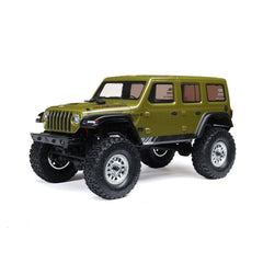 SCX24 2019 JEEP WRANGLER JLU CRC 4WD RTR GREEN