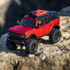 SCX24 2021 FORD BRONCO 4WD RTR Red