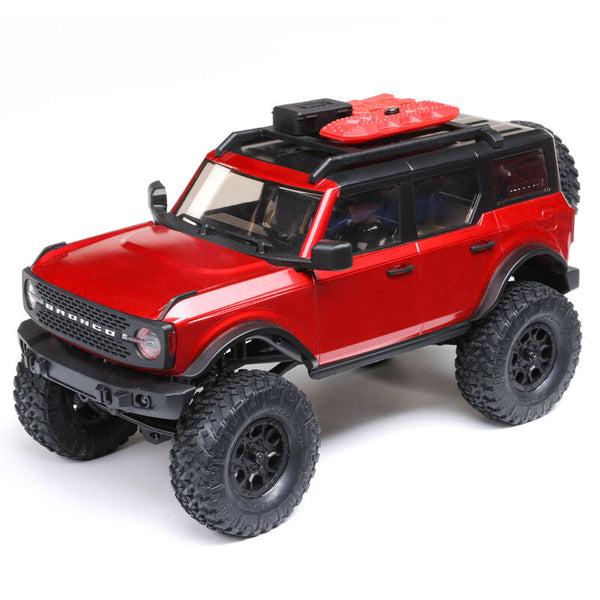 SCX24 2021 FORD BRONCO 4WD RTR Red