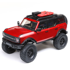SCX24 2021 FORD BRONCO 4WD RTR Red