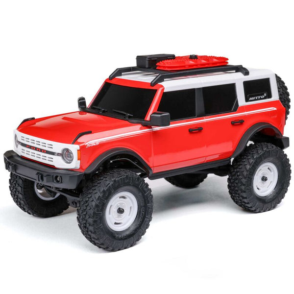 1/24 SCX24 Ford Bronco Heritage Edition 4X4 RTR Brushed Rock Crawler (Battery & Charger Included)