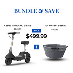 Ceetle Pro EA10C Seated Electric Scooter