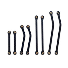 Carbon High Clearance Links Set: SCX24 Bronco, C-10, Jeep