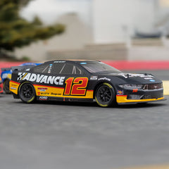 1/12 NASCAR RC Race Car Ryan Blaney No. 12 Advance Auto 2025 Ford Mustang 2S AWD RTR Brushed On-Road (Battery & Charger Included)