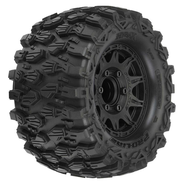 HYRAX 2.8 TIRES MTD BLACK STAMPEDE F/R