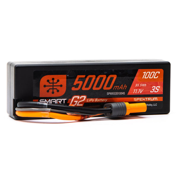 SMART G2 HARD CASE LIPO 100C IC5 5000mAh 3S 11.1V