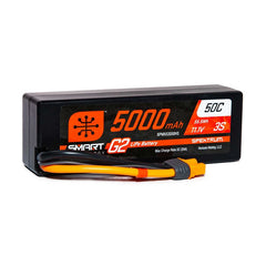 11.1V 5000mAh 3S 50C Smart Hardcase LiPo Battery: IC5