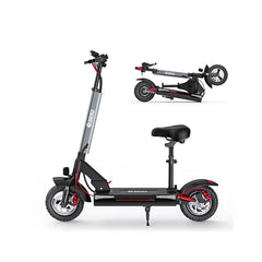 QBEAR 8H Electric Scooter BLACK (28mph/43miles range)