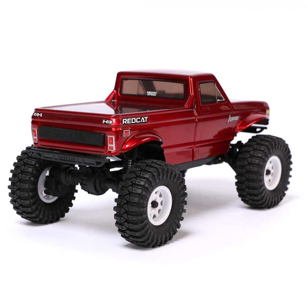Ascent-18 1/18 Scale Brushed Electric Rock Crawler Red