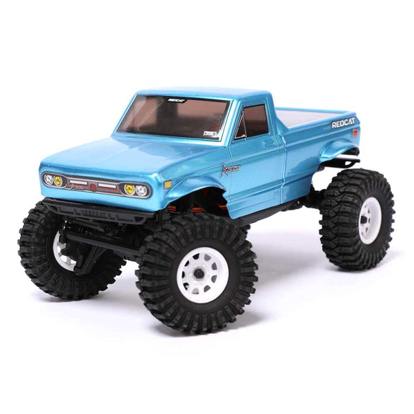Ascent-18 1/18 Scale Brushed Electric Rock Crawler Blue