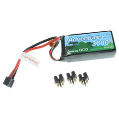 Gens Ace 11.4V 3600mAh 3S1P 60C Lipo
