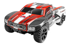 Redcat Blackout SC RC Truck - 1:10 Brushed Electric Course Truck RED